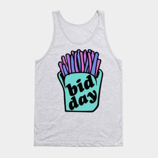 Clean Bid Day Fry Tank Top